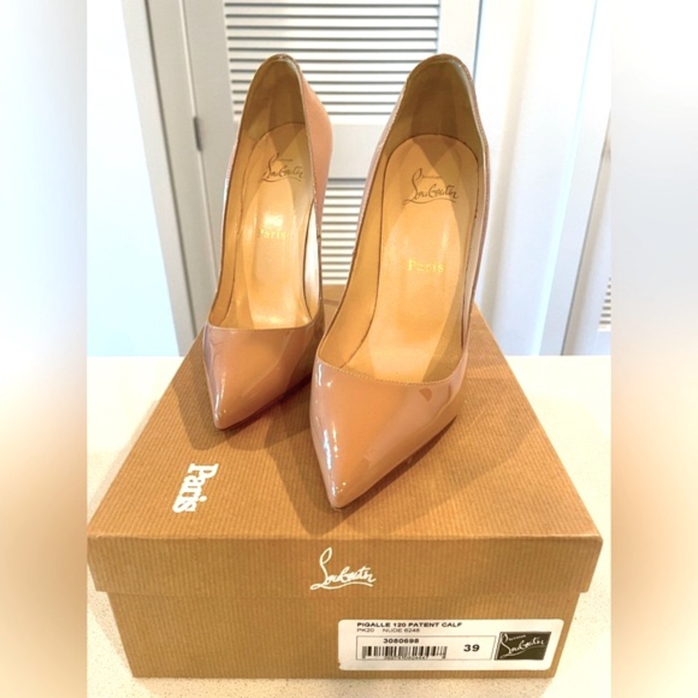 Christian Louboutin Pigalle 120 Patent Calf
